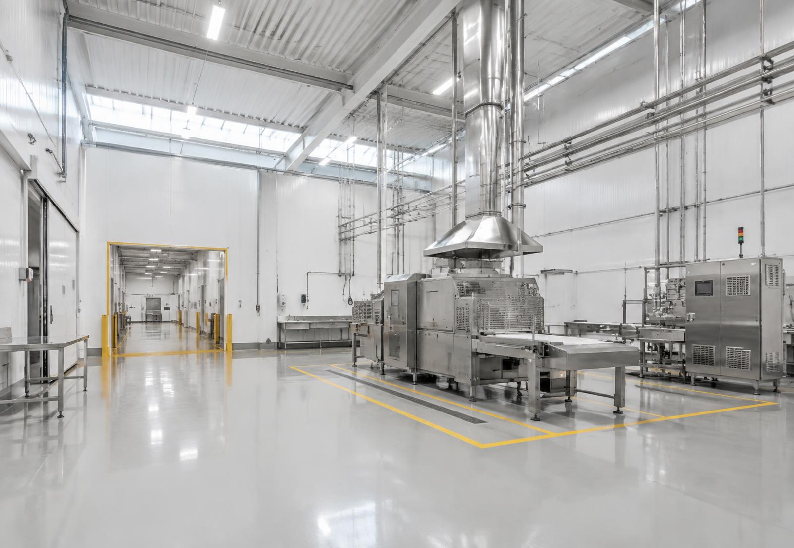 Bodega habilitada como planta productiva de alimentos